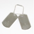 set pandantive Gucci Dog Tag. argint. genuine Made in Italy